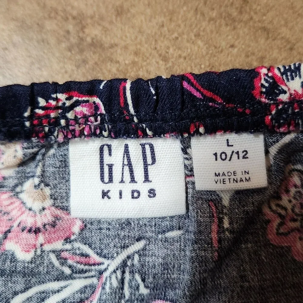 Gap Kids Girls Floral Long Sleeve Dress Size 10/12